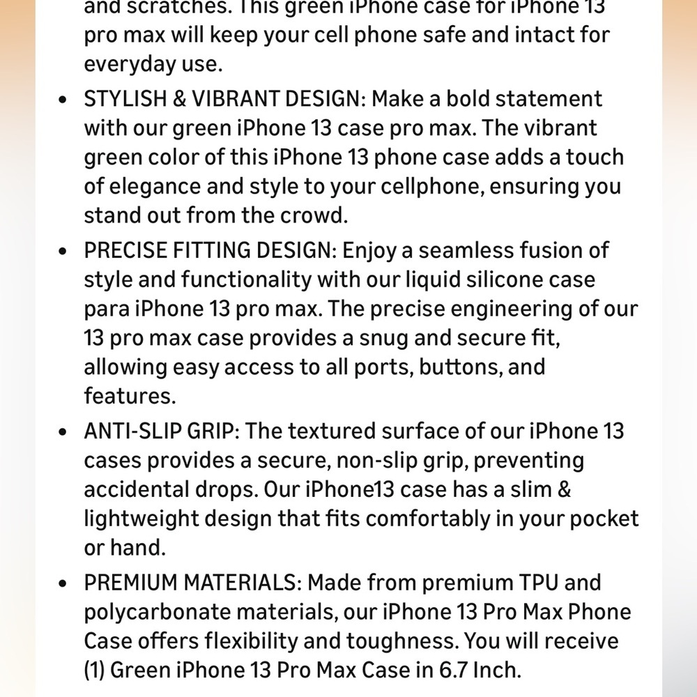 Apple iPhone 13 Pro Max Silicone Case - Army green - Picture 5 of 5